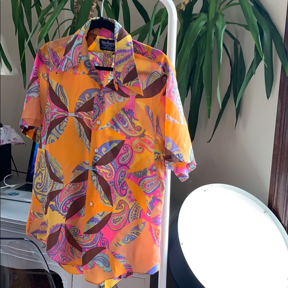 Vintage 60’s Men’s Marlboro Shirt
